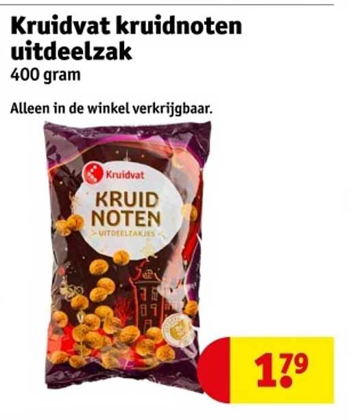 Kruidvat kruidnoten uitdeelzak 400 gram