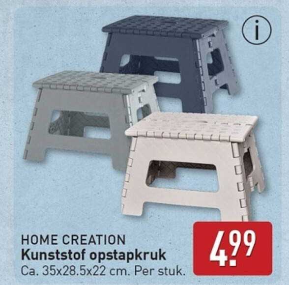 Kunststof opstapkruk