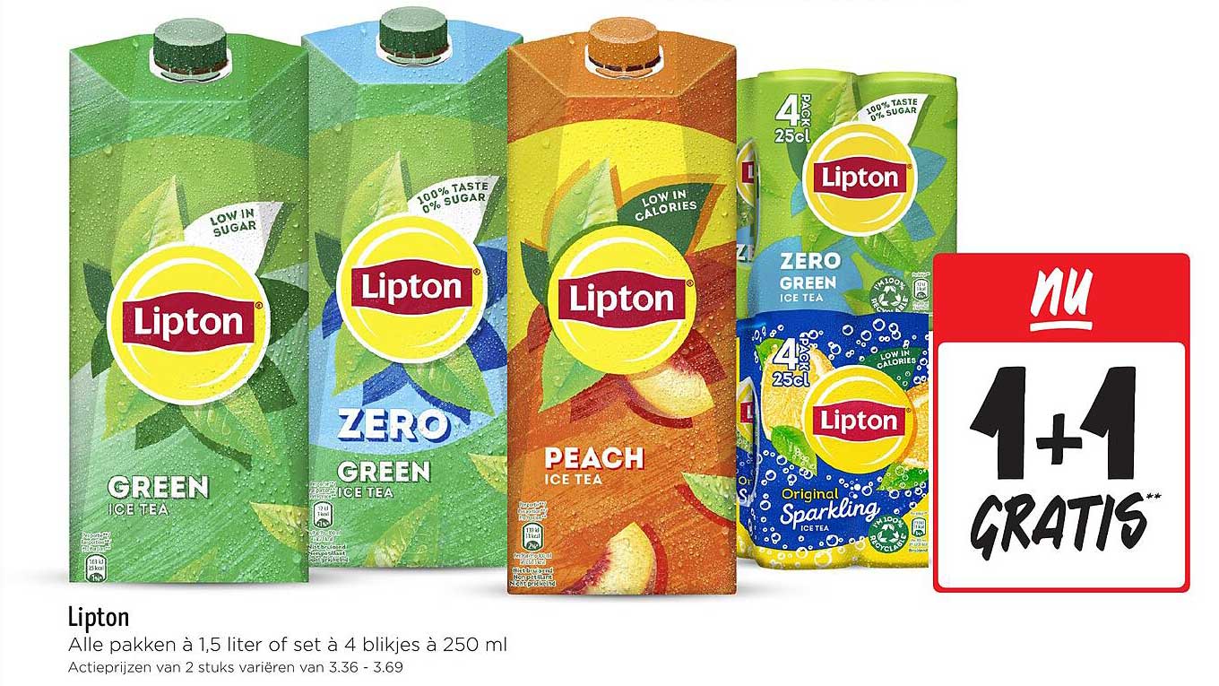 Lipton - NU 1+1 GRATIS