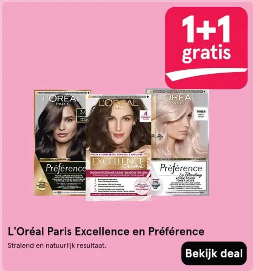 L'Oreal Paris Excellence en Préférence