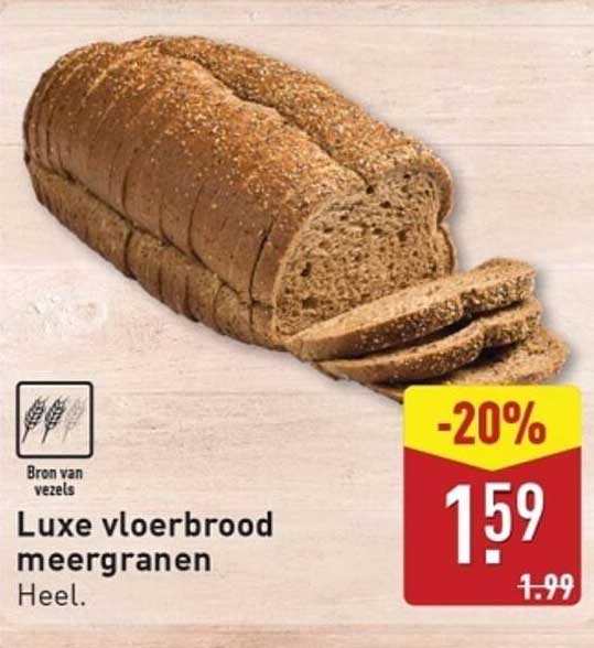 Luxe vloerbrood meergranen