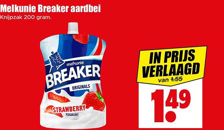 Melkunie Breaker aardbei