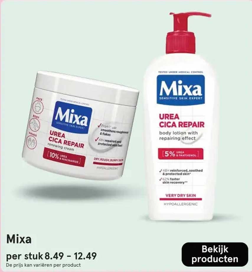 Mixa Urea Cica Repair