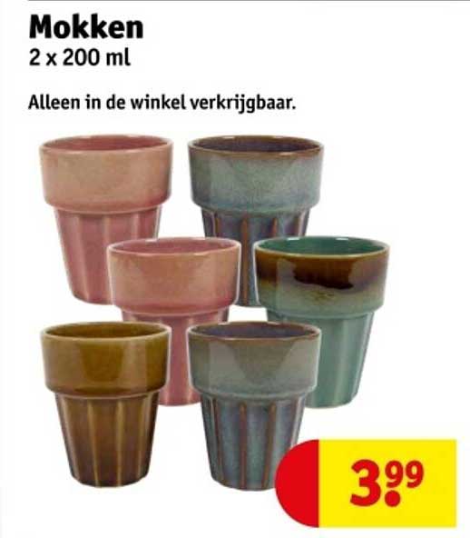 Mokken 2 x 200 ml