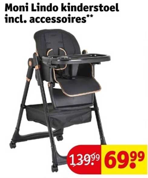Moni Lindo kinderstoel incl. accessoires