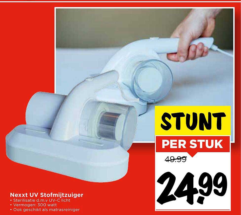 Nexxt UV Stofmijtzuiger