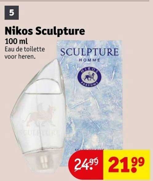 Nikos Sculpture 100 ml Eau de toilette voor heren
