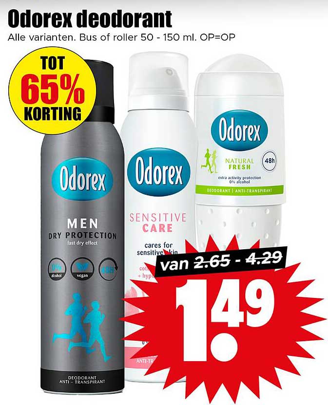 Odorex deodorant