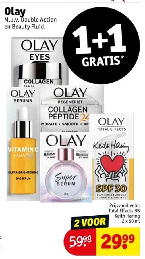 Olay M.u.v. Double Action en Beauty Fluid