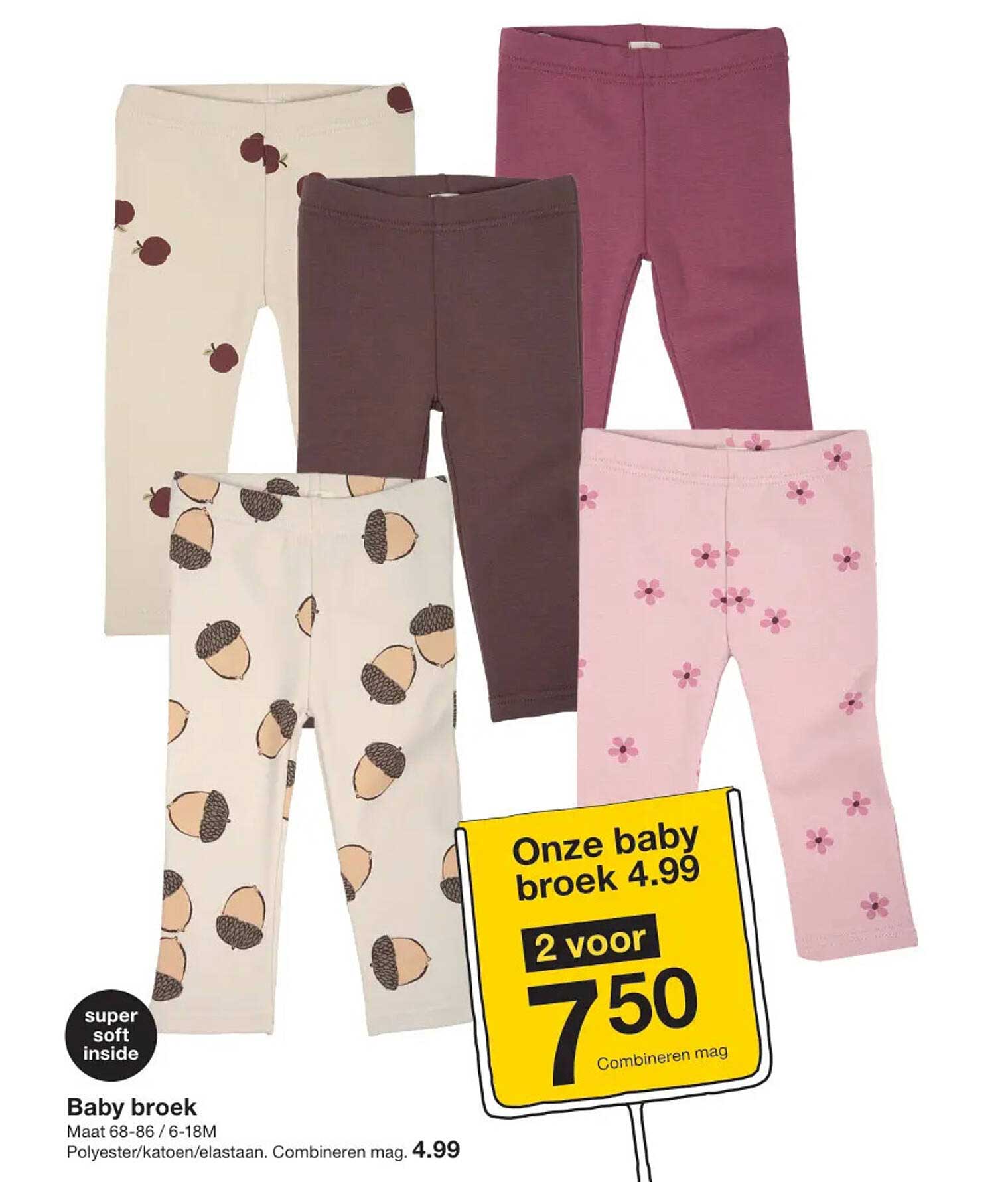 Onze baby broek 4.99
