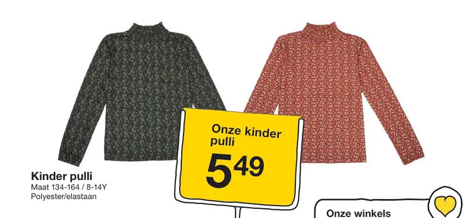 Onze kinder pulli