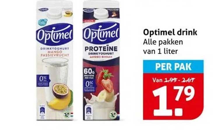 Optimel drink