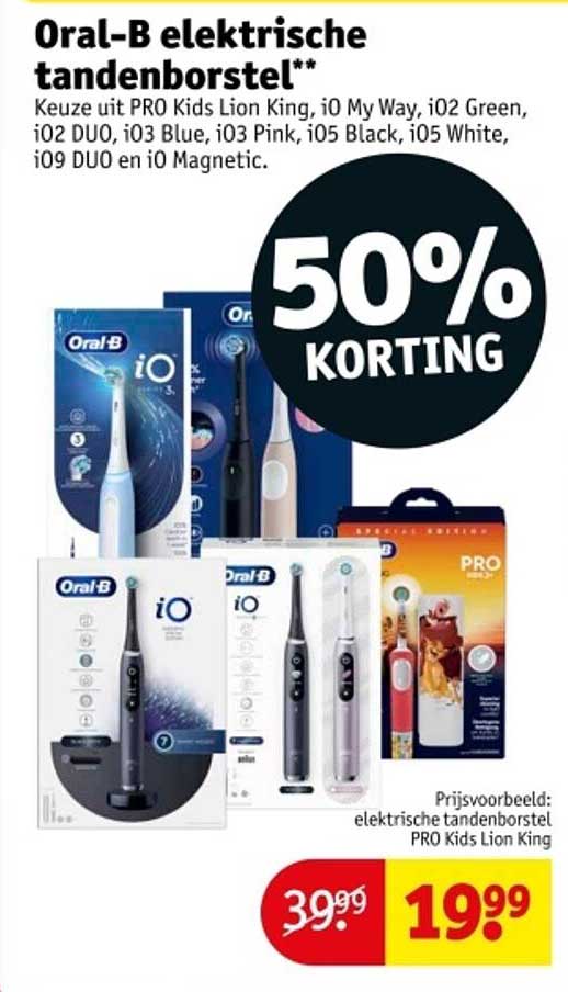 Oral-B elektrische tandenborstel**