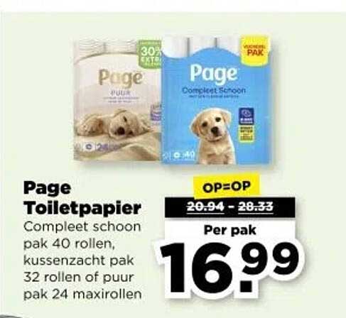 Page Toiletpapier