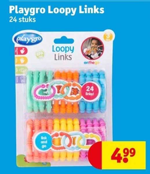 Playgro Loopy Links 24 stuks