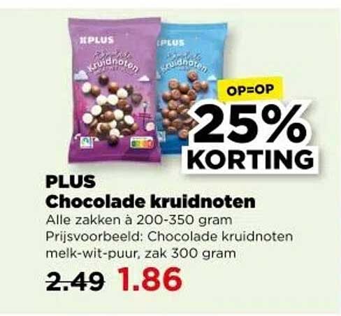 PLUS Chocolade kruidnoten