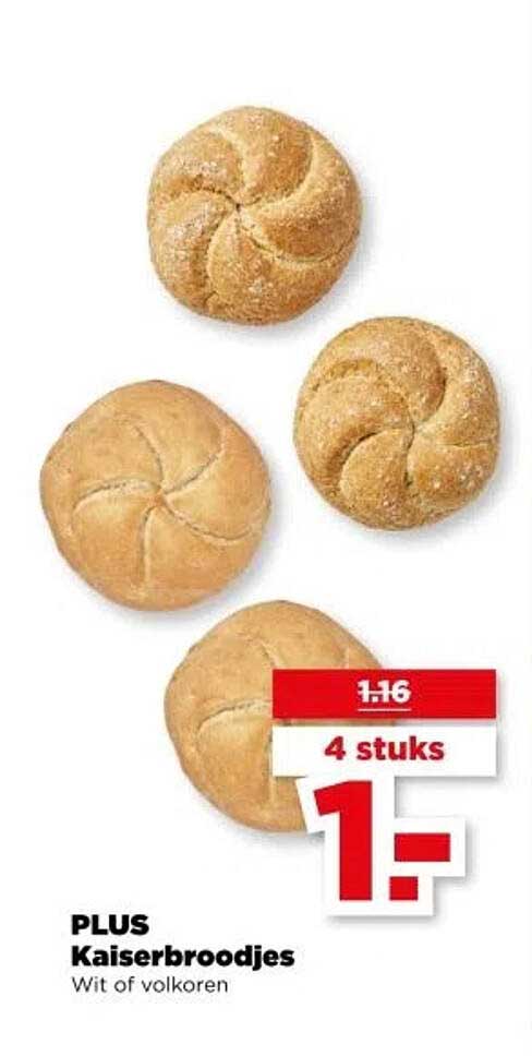 PLUS Kaiserbroodjes