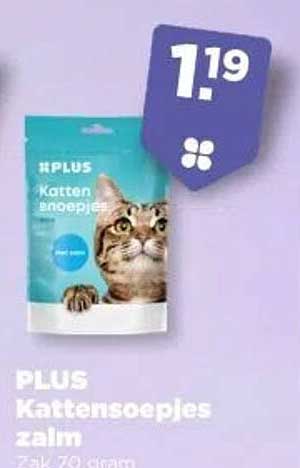 PLUS Kattensoepjes zalm