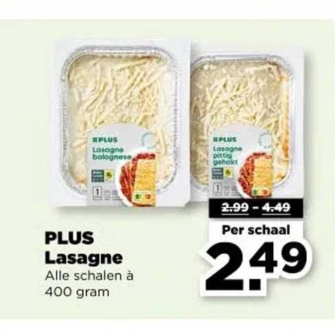 PLUS Lasagne