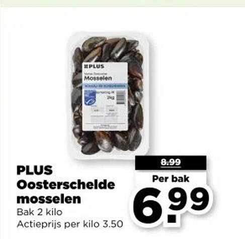 PLUS Oosterschelde mosselen