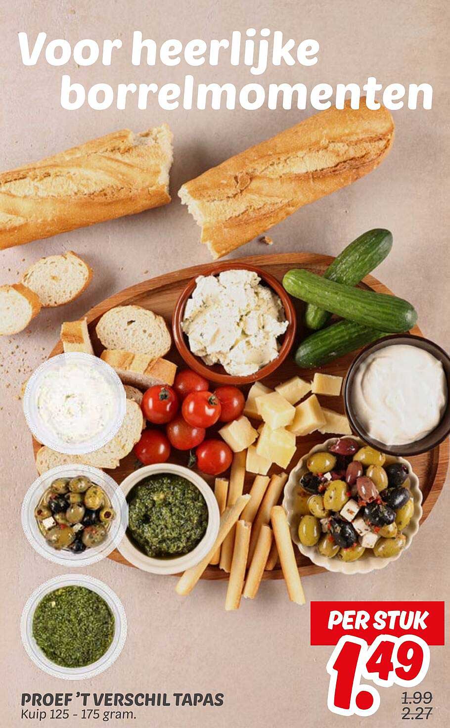 PROEF ’T VERSCHIL TAPAS