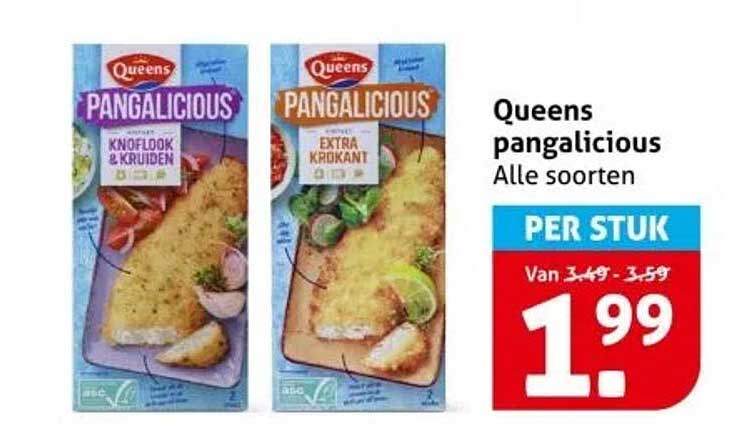 Queens pangalicious Alle soorten