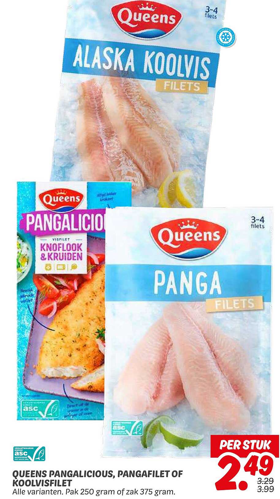 QUEENS PANGALICIOUS, PANGAFILET OF KOOLVISFILET