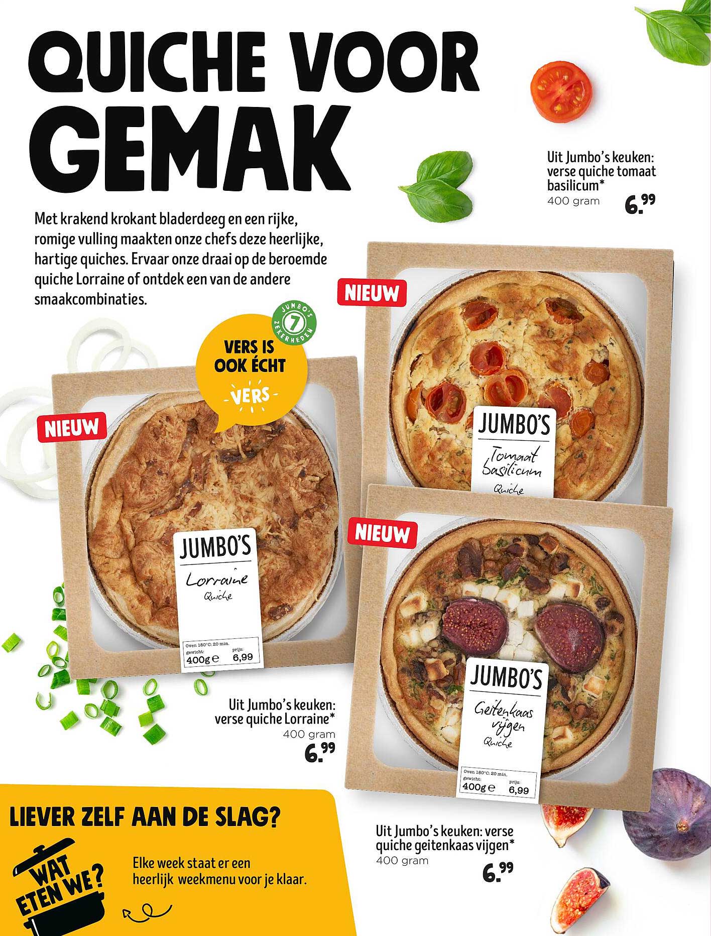 Quiche voor Gemak