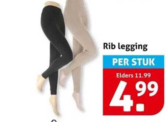 Rib legging