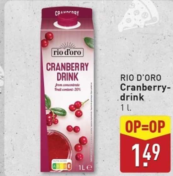 RIO D'ORO Cranberry-drink 1 L