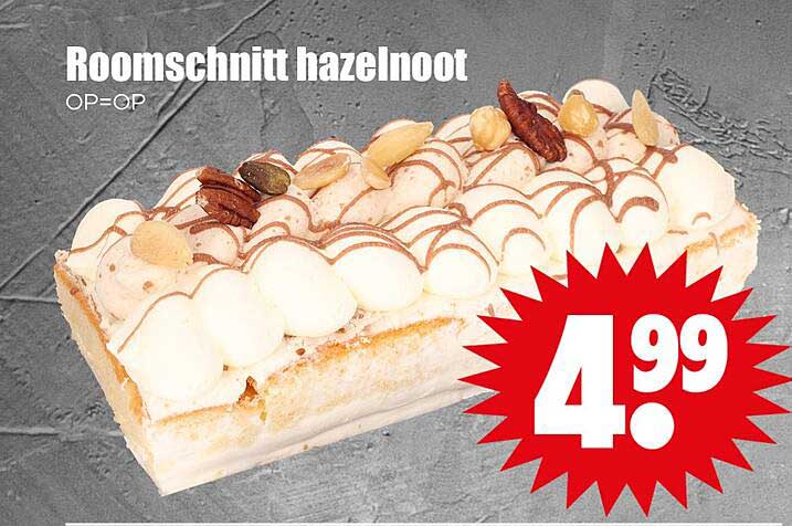 Roomsnchnitt hazelnoot