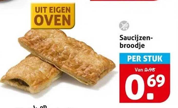 Saucijzenbroodje