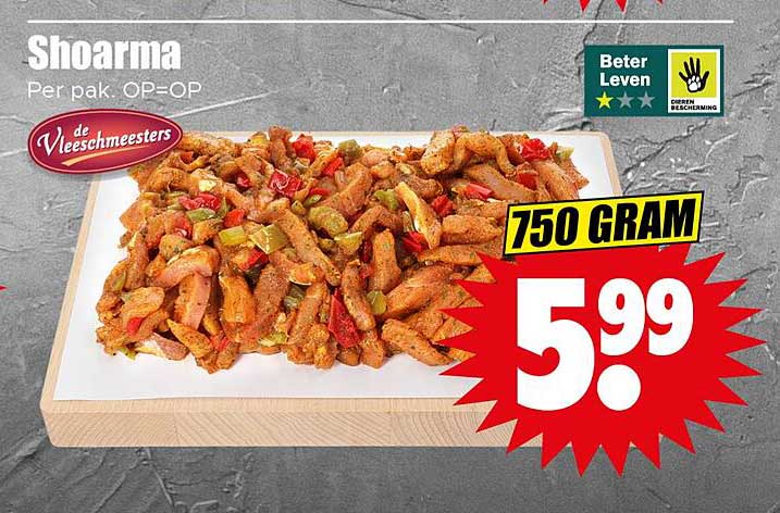 Shoarma Per pak. OP=OP