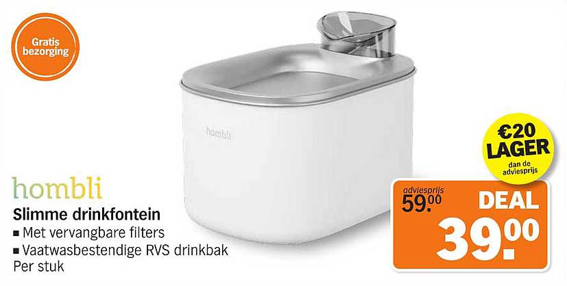 Slimme drinkfontein