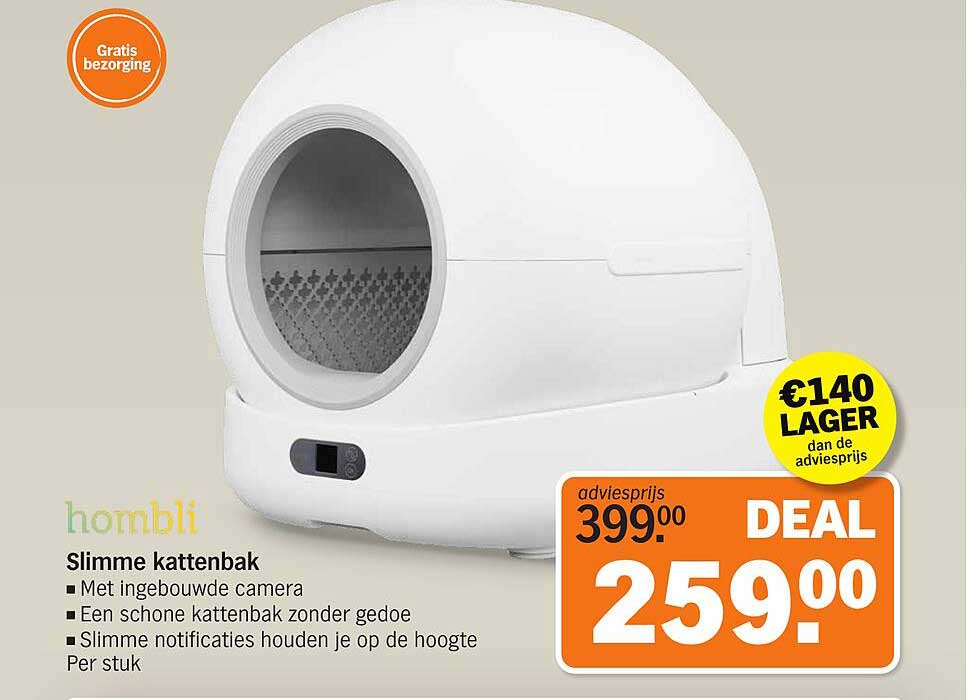 Slimme kattenbak