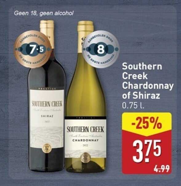 Southern Creek Chardonnay of Shiraz 0.75 L