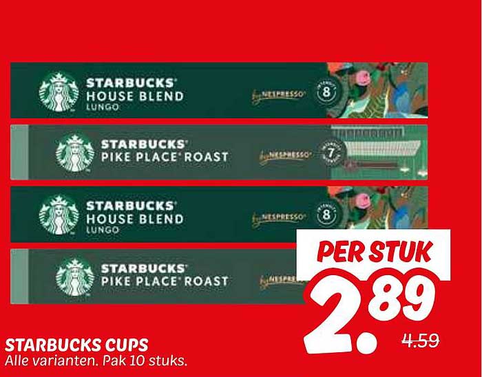 STARBUCKS CUPS