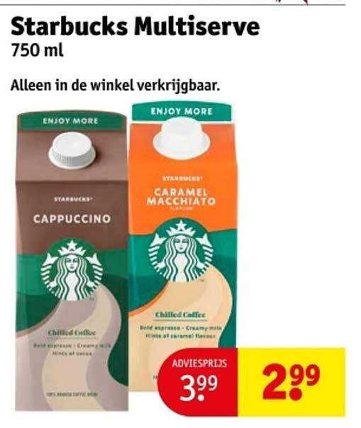 Starbucks Multiserve 750 ml