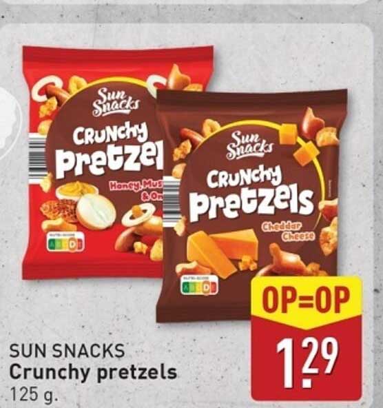 SUN SNACKS Crunchy pretzels