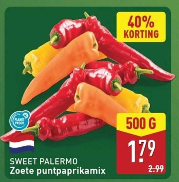 Sweet Palermo Zoete puntpaprikamix