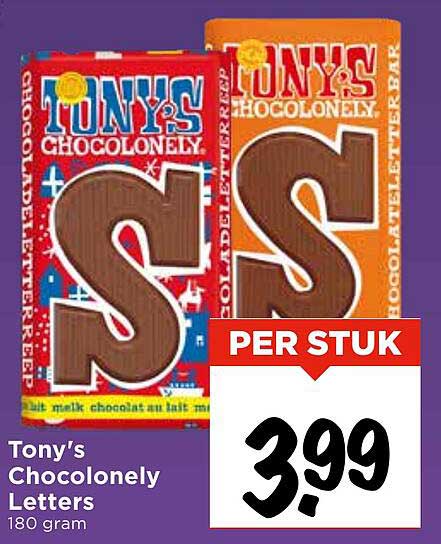 Tony's Chocolonely Letters