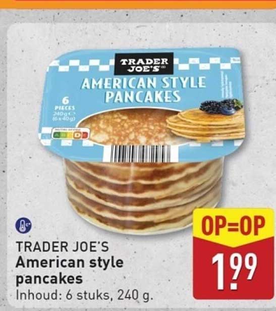TRADER JOE’S American style pancakes
