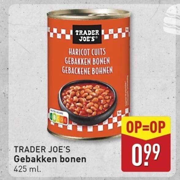 TRADER JOE'S Gebakken bonen 425 ml.