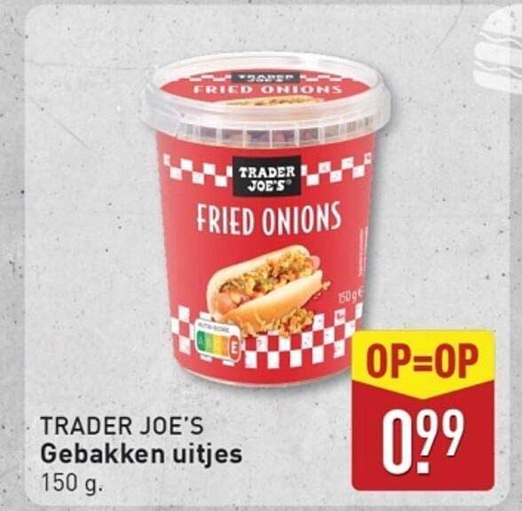 TRADER JOE’S Gebakken uitjes 150 g