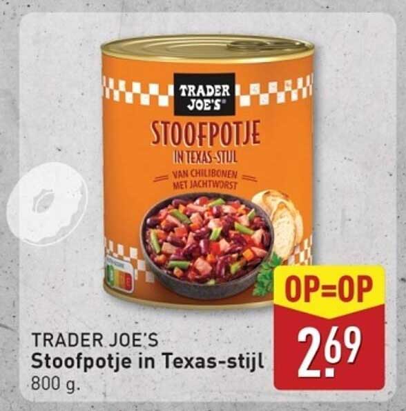 TRADER JOE’S Stoofpotje in Texas-stijl