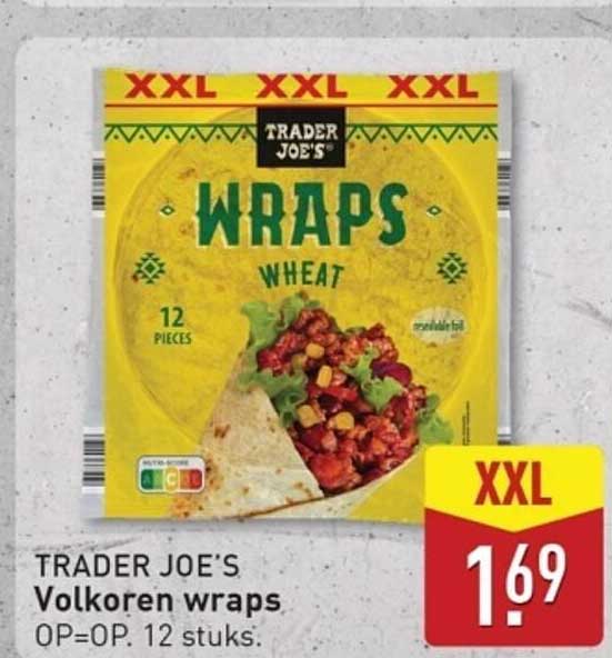 TRADER JOE'S Volkoren wraps