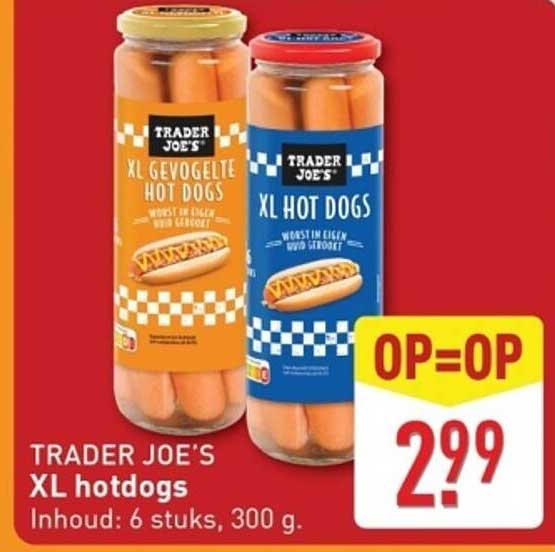 TRADER JOE’S XL hotdogs