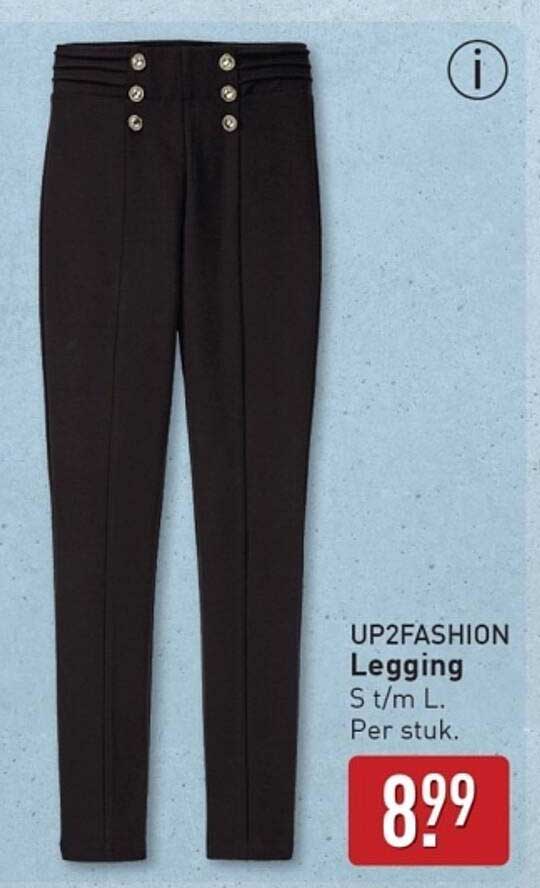 UP2FASHION Legging S t/m L. Per stuk.