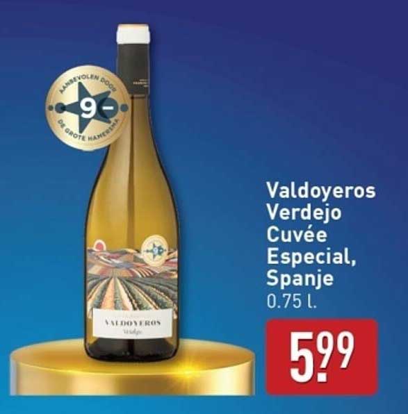 Valdoyeros Verdejo Cuvée Especial, Spanje 0.75 l