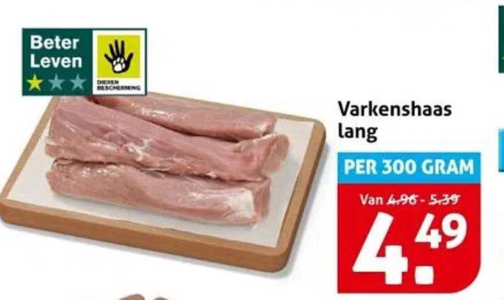 Varkenshaas lang